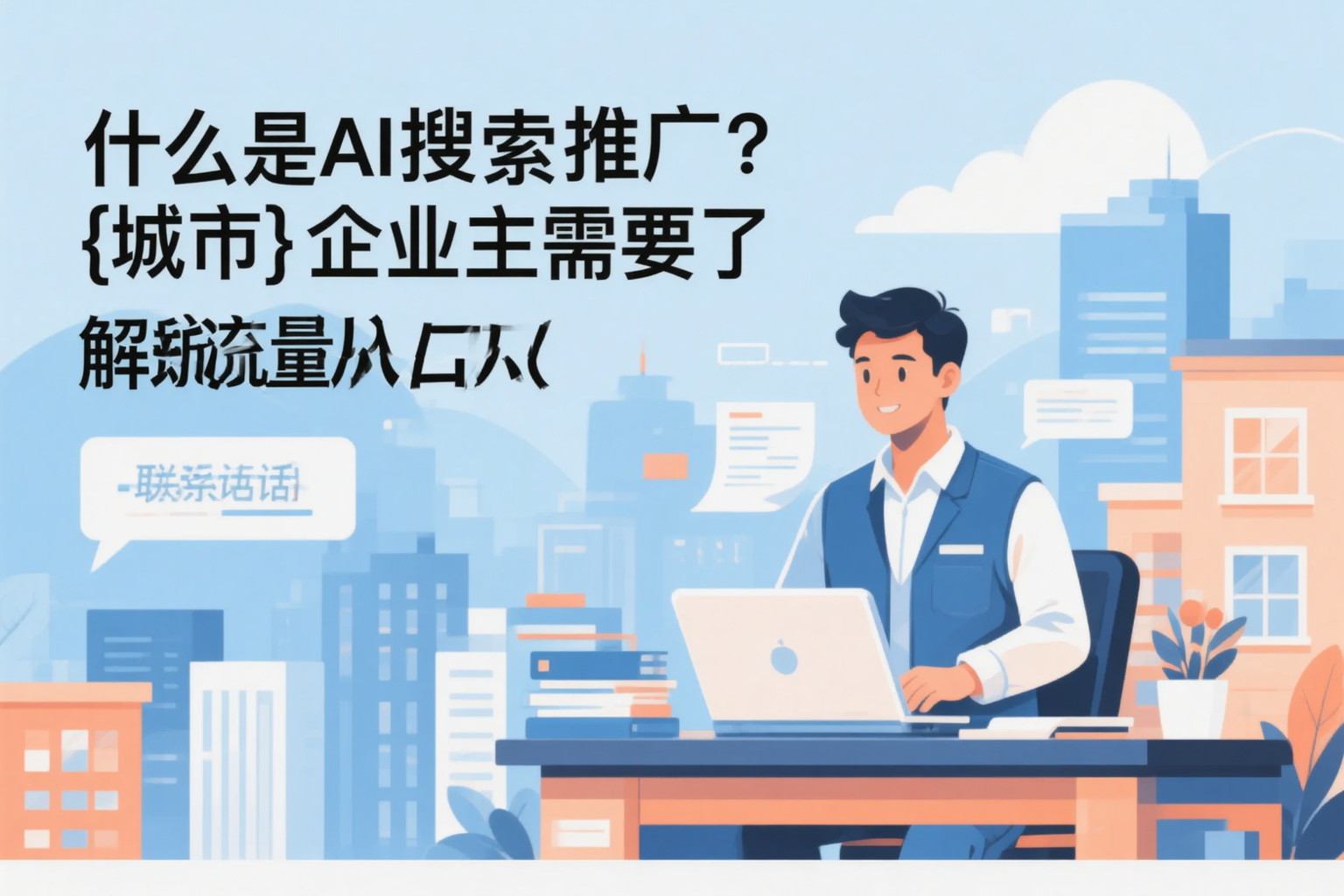 什么是AI搜索推广？鸡西企业主需要了解的新流量入口
