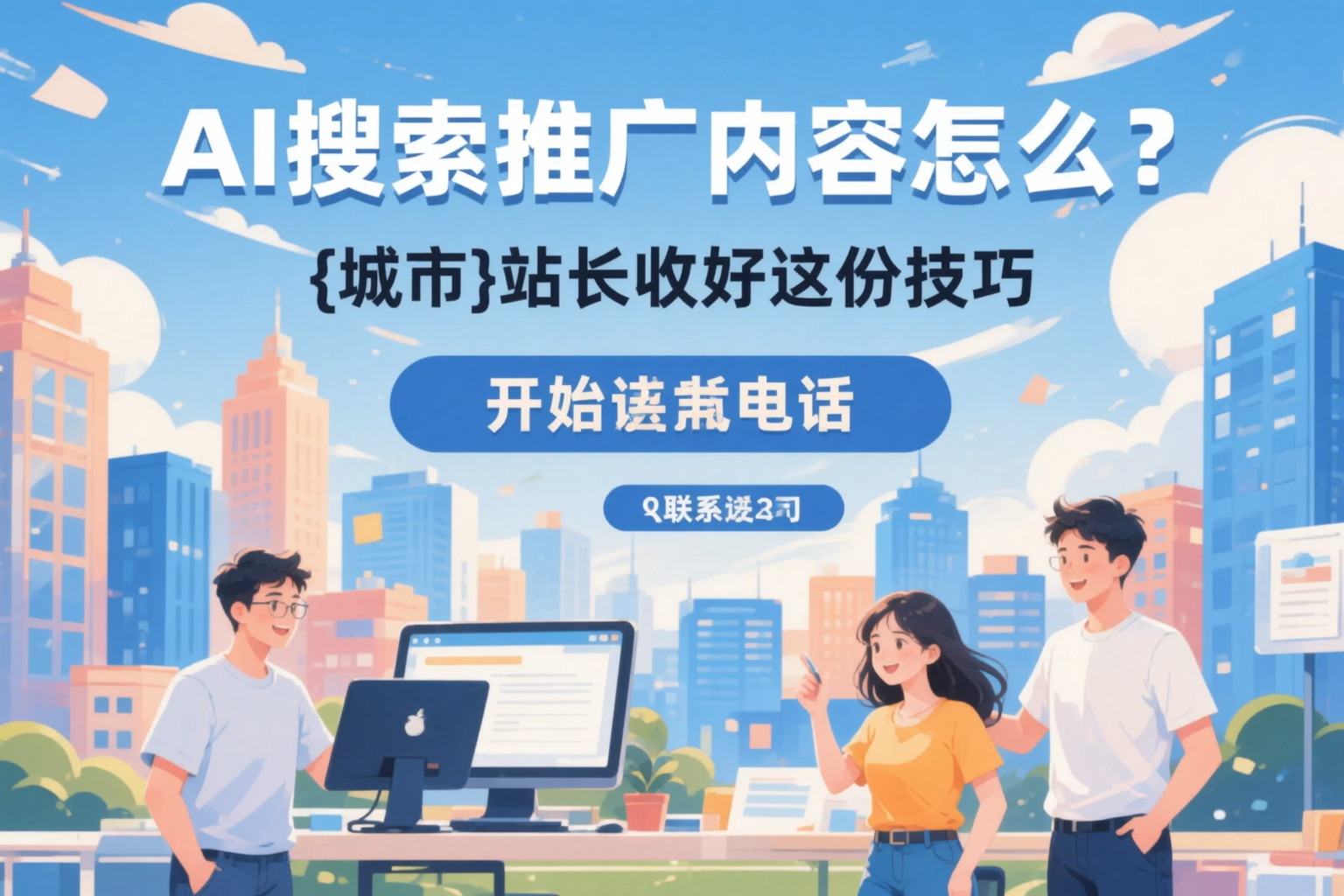 AI搜索推广内容怎么写？鸡西站长收好这份技巧