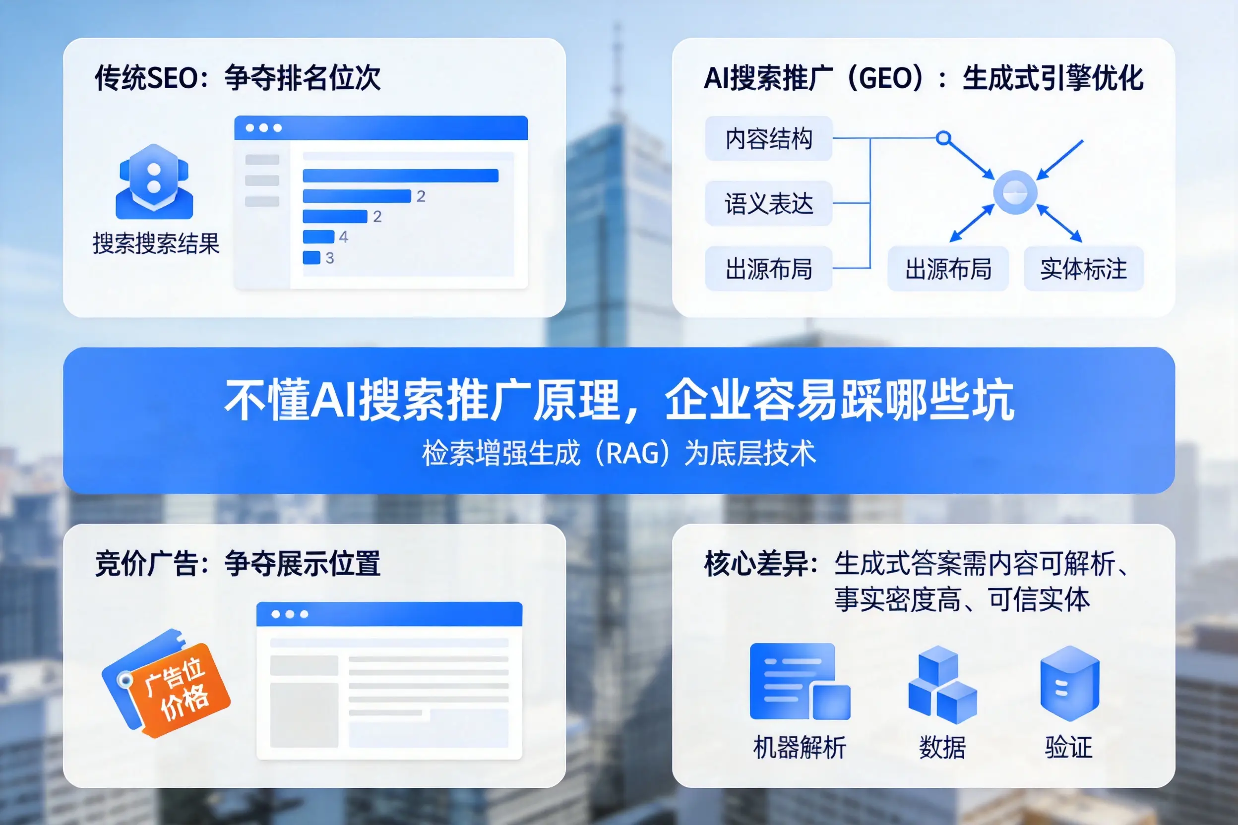 不懂AI搜索推广原理，鸡西企业容易踩哪些坑